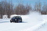 Car on Driving Course