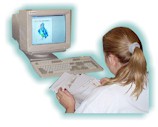 Student with CAD Image