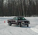 Truck on Driving Course